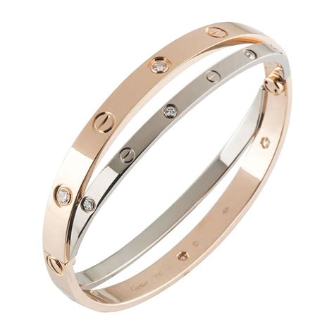 cartier love double bracelet